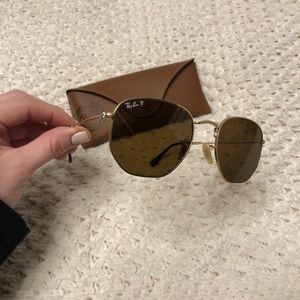 Ray-Ban Sunglasses, RB3548N HEXAGONAL FLAT LENSES